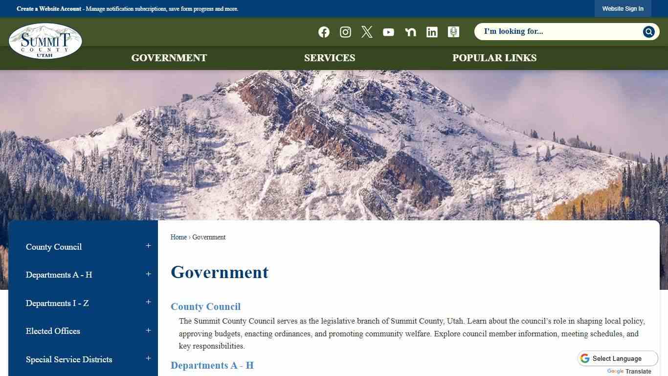 Government | Summit County, UT - Official Website
